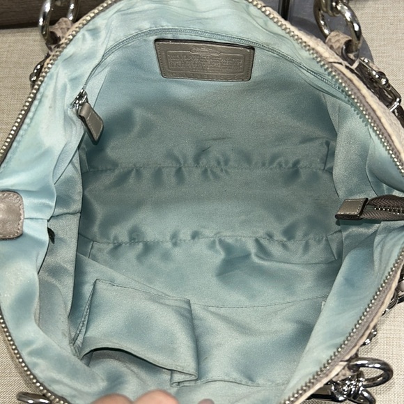 Coach 16354 Madison Embossed Python Sophia Handbag - Picture 11 of 12